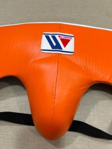 2025 Top Quality Genuine Leather Orange Winning Boxing set Sparring Boxing Gloves <b>Head</b> Guard Groin Guard MS-SS- 031 - Product Image 6