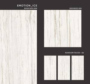 Carreaux de sol en porcelaine de taille 800x1600 mm, finition classique moderne sculptée, pour école, aspect élégant - Product Image 4