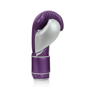 ถุงมือชกมวยมืออาชีพ14ออนซ์ถุงมือฝึกกีฬาหนังสีสันสดใสกันน้ำ - Product Image 3