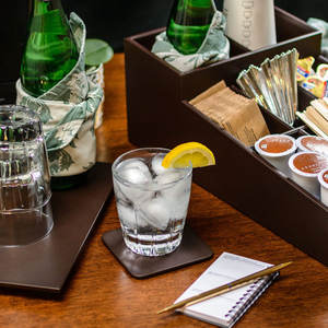 ที่รองแก้วสีน้ำตาลหรูหราปรับแต่งสีได้ใช้พื้นผิวกระจกที่ทนทานและพรีเมี่ยมจากอินเดียในราคา2025 - Product Image 2