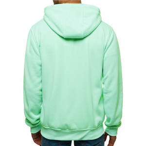 Ropa de calle de alta calidad, venta al por mayor, sudadera con cremallera completa, moda unisex, sudadera con cremallera de peso pesado en blanco - Product Image 6