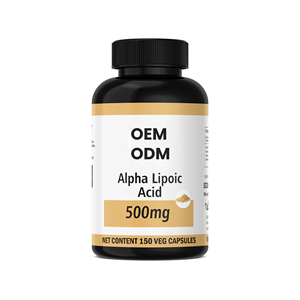 Acide alpha-lipoïque de marque privée premium, 150 capsules, sans gluten, végétarien, complément ALA, soutien immunitaire, personnalisé - Product Image 1