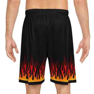 Pantalones cortos de sublimación de algodón sólido personalizados para hombres, ropa de calle, estilo transpirable, informal, marca personalizada disponible - Product Image 3