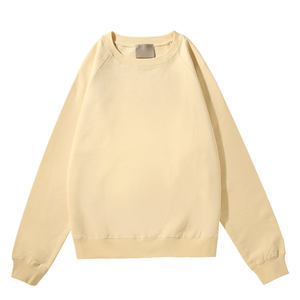 Sweat à capuche unisexe en polaire épaisse personnalisé OEM en polyester/coton avec logo brodé sur le devant, saison d'automne, coupe classique - Product Image 1