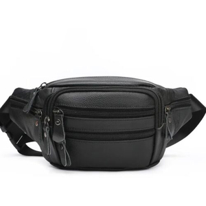 Bolsos de cuero de vaca personalizados de alta calidad para hombre, bandolera de hombro pequeño, bolsos para teléfono, bolsos laterales - Product Image 1