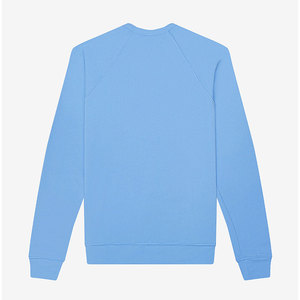 สเวตเตอร์คอกลมสำหรับผู้ชาย, สเวตเชิ้ตผ้าฟลีซผ้าฝ้ายผสมเฟรนซ์เทอร์รี่ใส่ได้ทั้งชายและหญิง - Product Image 5