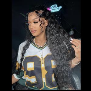 เสื้อครอปผ้าตาข่ายผ้าโพลีเอสเตอร์สำหรับผู้หญิงเสื้อกีฬาลำลองสะพายไหล่ทรงโอเวอร์ไซส์ใหญ่พิเศษ - Product Image 5