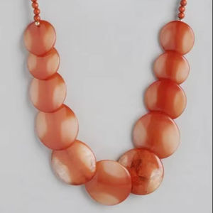 Collares de Cadena de Cuentas de Resina Hechos a Mano, Modernos y Elegantes para Mujeres y Niñas, Estilo Clásico, Colores Atractivos, Gran Venta desde India - Product Image 1