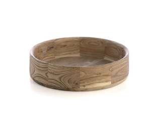 Tazón de Madera de Mango de Tendencia, Acabado Transparente, Diseño Único Hecho a Mano con Pulido, Tazón para Servir Masa para Uso en el Hogar, Hoteles y Restaurantes - Product Image 1