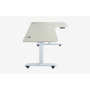 SMARTDESK L Office Computer <b>Table</b> Minimalist Design Dual Motor Stainless Steel for Workspace or <b>Study</b> - Product Image 3