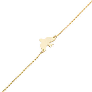 Bracelet en argent à breloques fait main Design oiseau uni vente en gros de bijoux en argent sterling turc 925 faits à la main - Product Image 3