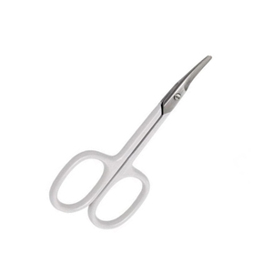 Ciseaux à ongles ergonomiques Poignée confortable Emballage de beauté personnalisé Lames semi-incurvées en acier inoxydable Ciseaux de manucure pointus - Product Image 1