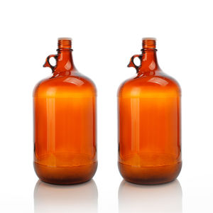 <span class=keywords><strong>Bouteille</strong></span> de gin <span class=keywords><strong>en</strong></span> <span class=keywords><strong>verre</strong></span> de flint de luxe ronde de 128 oz avec logo personnalisé, 1L 4L 3L, avec bouchon <span class=keywords><strong>en</strong></span> liège, impression sérigraphique, peinture de <span class=keywords><strong>surface</strong></span> - Product Image 1