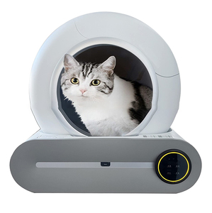 2023 Top Selling Petkit Intelligent Cat Litter Box Convenient Cat Litter Box Petkit Cat Litter Box Toilet with Factory Price