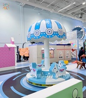 Chaise pivotante motorisée sensorielle personnalisée pour enfants, équipement de jeu souple, ensemble de balançoires intérieures pour café de jeux pour enfants