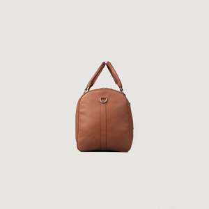 กระเป๋าเดินทางหนังสีน้ำตาลสุดหรูพร้อมซิปปิด - Product Image 4