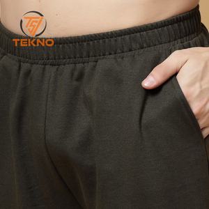 2025 sweat fabricant personnalisable de haute qualité personnalisé couleur unie 400gsm sweat-shirt lavage à l'acide impression hommes survêtement - Product Image 6