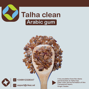 Rikaz Group Super Grade Sudan Acacia Gum Arabic Hashab para la industria de alimentos y bebidas Producto agrícola Premium - Product Image 3