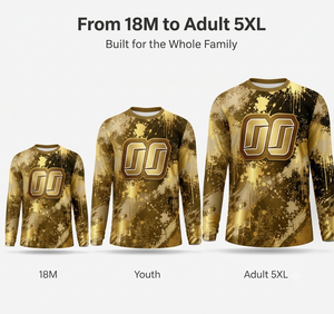 เสื้อเพนท์บอลแบบกำหนดเอง เสื้อสปีดบอลส่วนตัว พิมพ์ชื่อ เบอร์ หมายเลข โลโก้ทีม ด้วยเทคนิค Sublimation ผลิตจากโพลีเอสเตอร์ผสมสแปนเด็กซ์ 100% สำหรับผู้ใหญ่ - Product Image 2