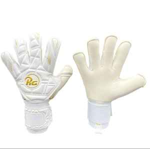 Gants de gardien de but en cuir de qualité supérieure personnalisables coupe personnalisée poignée en latex de football en gros - Product Image 1