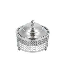 Nouveau Partyware Casserole À La Main Stand Hotpot En Métal Alimentaire Serveur Table Top Casserole Marteau Conception Couvercle Maison Fête Buffet De Mariage - Product Image 6