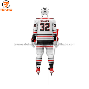 Camiseta deportiva de nuevo estilo con estampado personalizado de equipo profesional de hockey sobre hielo para hombre con técnica de sublimación, uniforme deportivo OEM - Product Image 6