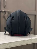 Casque de rugby léger OEM tendance avec logo personnalisé, double visière, grande taille, casquette de protection pour la sécurité sportive