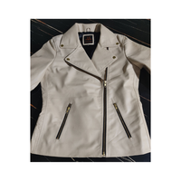 Jaket kulit asli mode kustom grosir jaket kulit domba mode Musim Dingin produsen jaket wanita