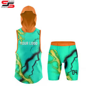 Personalizado 7 en 7 Uniformes de fútbol 7 V 7 Uniformes Fútbol americano Jersey Estilo 7v7 Juvenil Jugador de fútbol Entrenamiento Juego de compresión - Product Image 4