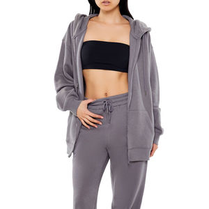 Sweat-shirts à capuche pour femmes en coton 100% avec impression personnalisée, manches longues d'hiver avec col à capuche, sweat-shirts lavés multicolores - Product Image 1