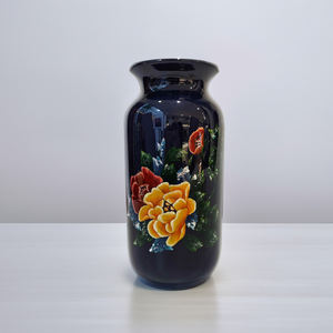 Jarrón de Lacado Ecológico Hecho a Mano en Vietnam, Artesanía Tradicional con Materiales Naturales, Tamaño Personalizado, VietnamCrafts LV6001 - Product Image 3