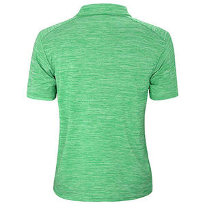 Fabricante 2025, camiseta informal de golf para hombre, logotipo personalizado Simple para Polo, camiseta sólida lisa con textura melange para hombre para Polo - Product Image 5