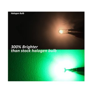 10 T10 W5W CANBUS dẫn Bóng đèn 12V 3 SMD 3030 màu xanh lá cây + chống xước loại bỏ đòn bẩy-Xe ô tô & xe máy/đèn & bóng đèn - Product Image 4