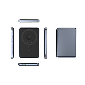 Chargeur magnétique mince <span class=keywords><strong>Portable</strong></span> 5000mAh Banque d'alimentation externe Charge <span class=keywords><strong>sans</strong></span> fil avec USB-C 20W PD Charge rapide pour téléphone - Product Image 2