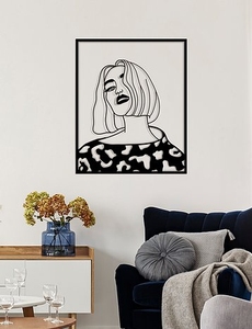 Arte Decorativo de Pared de Lujo para el Hogar, Diseño Circular de 5 Piezas con Caligrafía Árabe Cortada con Láser en Metal, Estilo Art Deco, Color Personalizado, Marca Lavini Design - Product Image 5