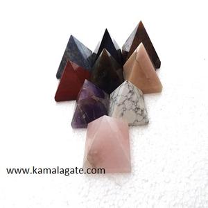 Pirámides de piedra semipreciosa Lapiz Lazuli al por mayor, pirámide de curación de cristal grande para Reiki y artesanía de piedras preciosas curativas de cristal - Product Image 6