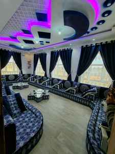 Design d'intérieur Majlis arabe, design classique moderne, ensemble élégant pour salon, sièges d'angle luxueux, design gain de place - Product Image 3