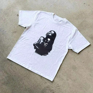 Custom for Puff Print Logo Men's Short Sleeve T-Shirt 100% Cotton Breathable Flexible <b>Fabric</b> Personalized Design with MOQ - Product Image 1