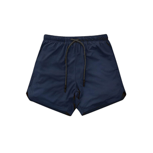 2025 Men's Quick-Drying Mesh Sports <b>Shorts</b> Elastic Waist <b>Joggers</b> Fitness Athletic Workout Gym <b>Shorts</b> Plain Dyed Technique - Product Image 3