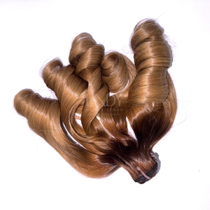 Extensiones de cabello humano vietnamita de color personalizado hinchable de la más alta calidad con paquete de precio al por mayor 2025 - Product Image 3