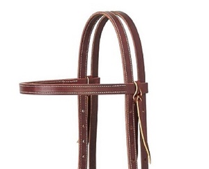 ชุดหมุดหนังม้าบังเหียนม้าแบบตะวันตกหนังวัวแท้มาใหม่ - Product Image 3