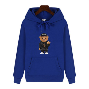 Jersey de felpa francesa para hombre de algodón 100% de peso pesado, sudaderas con capucha de la mejor calidad, Jersey de invierno grueso con logotipo estampado en el DTF-DTG personalizado para hombre - Product Image 3