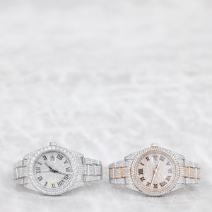 Moissanite Iced out Diamond Luxury <b>Watch</b> VVS DE Colour Automatic <b>Watch</b> For <b>Men</b> - Product Image 6