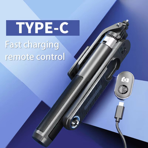 Professionale 1.8M estensibile Selfie Stick Quadpod supporto pesante telecomando universale per telefono cellulare treppiede - Product Image 3