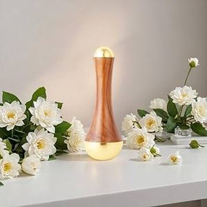 Masajeador Facial de Madera Ecológica con Tapa de Bronce, Producto de Alta Demanda, Masajeador Corporal y de Pies Ayurvédico, Fabricante de Gran Venta - Product Image 1