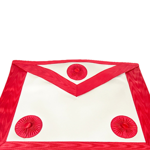 Delantal de Regalia de Masones de alta calidad a la venta ASSR Scottish Rite Master Mason delantal con hebilla - Product Image 4