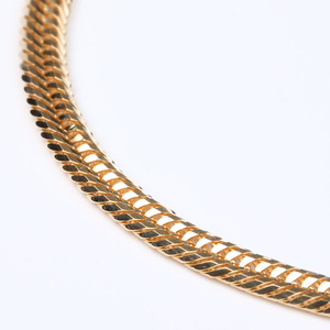 Joyería de lujo 2024 para mujer altamente asequible, cadenas finas personalizadas, collares de oro para niñas - Product Image 2