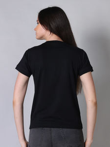 เสื้อยืดผ้าฝ้าย100% สำหรับผู้หญิงเสื้อยืดธรรมดา180แกรมเป็นมิตรต่อสิ่งแวดล้อมพิมพ์ลายโลโก้สไตล์ลำลองสั้นสำหรับตกแต่งฤดูใบไม้ผลิฤดูร้อน - Product Image 6