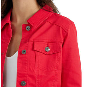 Denim jacket Stylish New Design Denim Jacket For Women's Quick Dry Winter Wear Top Selling Cheap Price Denim Jacket For Women's - Product Image 3