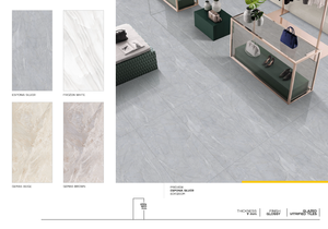 Carreau de porcelaine de conception de luxe de Matt de 600x1200 MM de plancher de finition pour le salon - Product Image 4